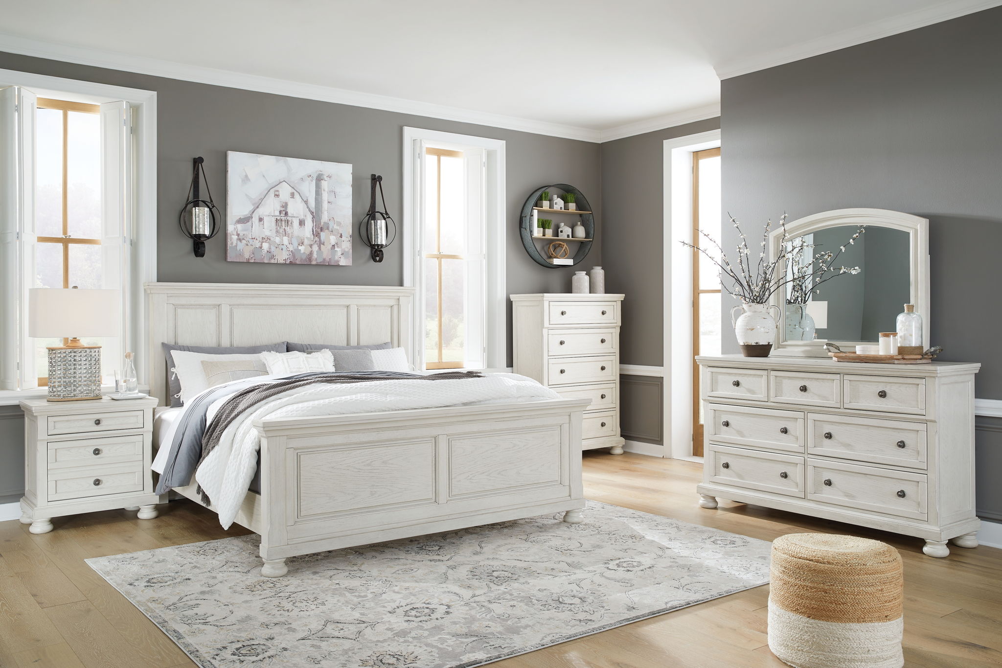 Robbinsdale - Panel Bedroom Set - Urban Living Furniture (Los Angeles, CA)