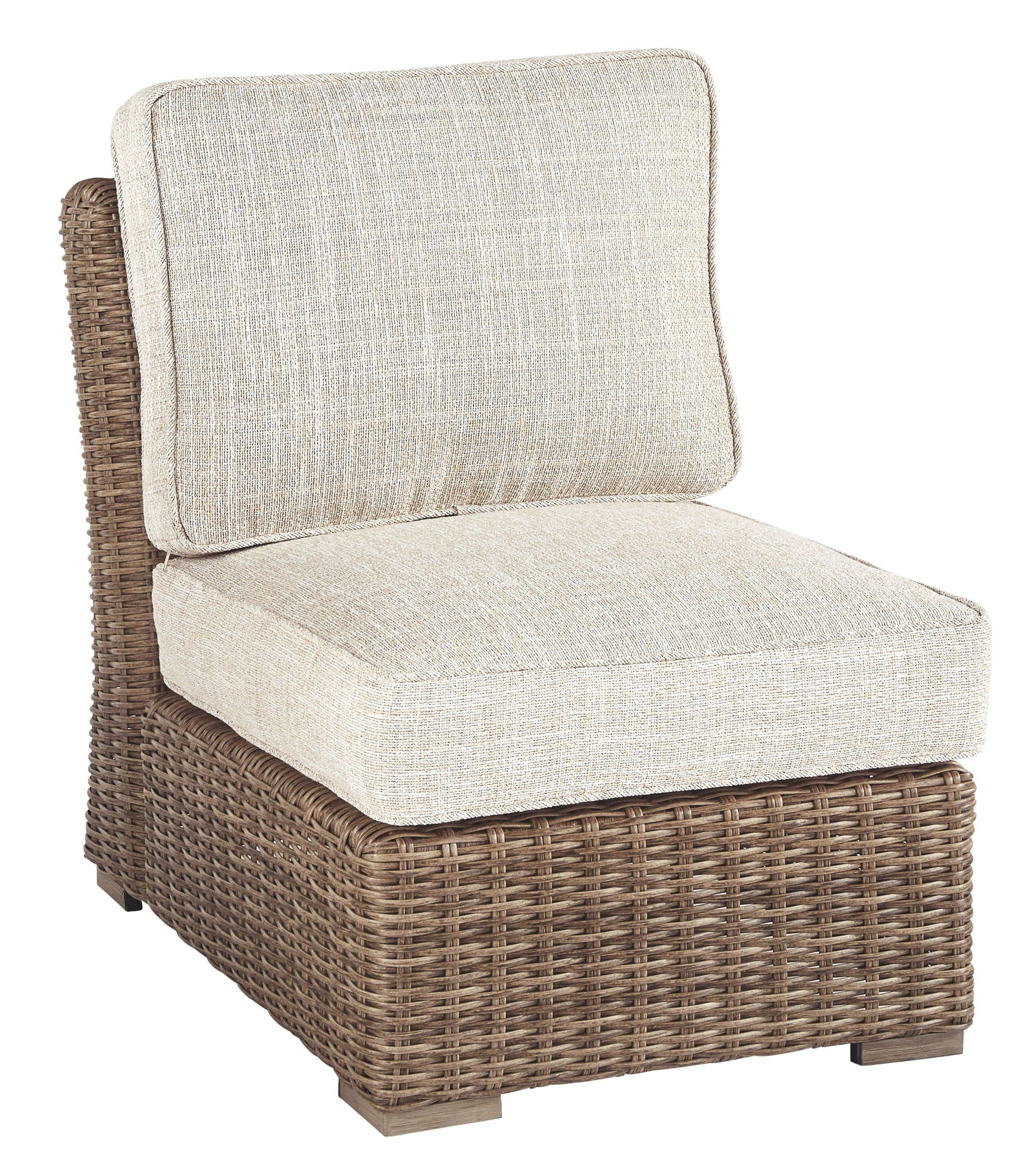 Beachcroft - Beige - Armless Chair w/Cushion - Urban Living Furniture (Los Angeles, CA)