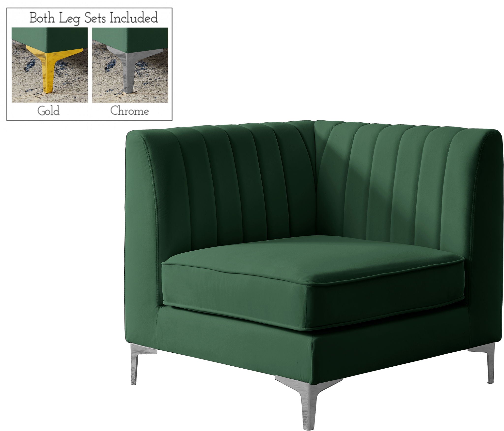 Alina - Corner Chair - Urban Living Furniture (Los Angeles, CA)