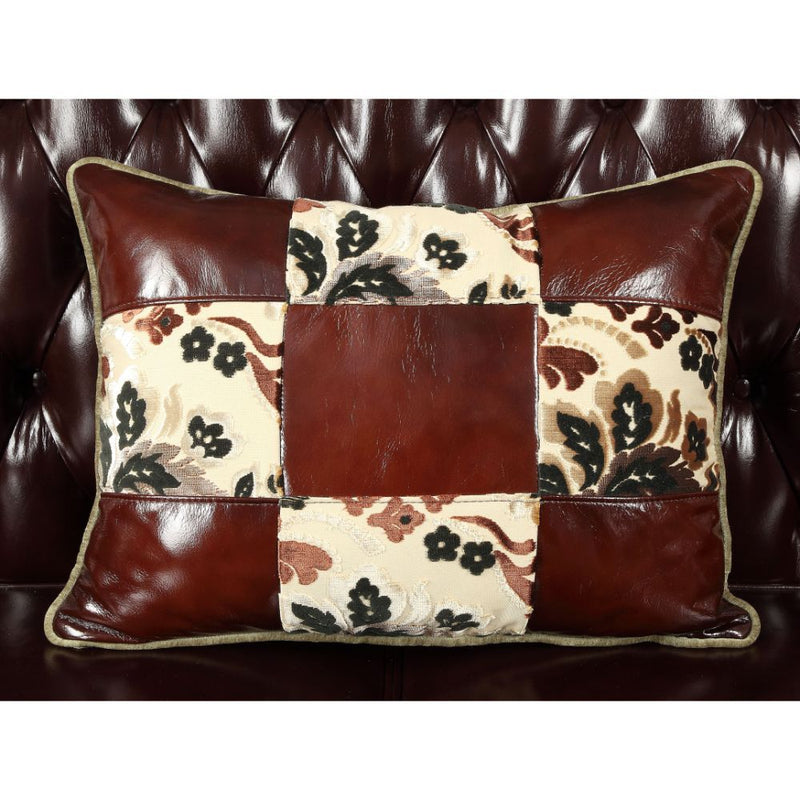 Forsythia - Loveseat - Espresso Top Grain Leather Match & Walnut - Urban Living Furniture (Los Angeles, CA)
