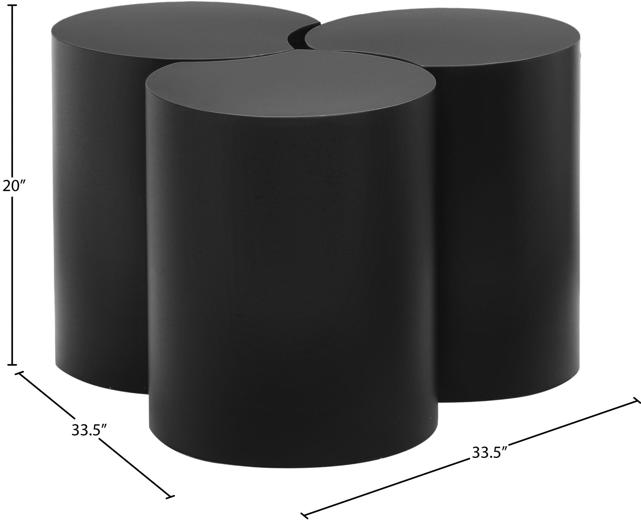 Dimple - 3 Piece Modular Coffee Table - Urban Living Furniture (Los Angeles, CA)