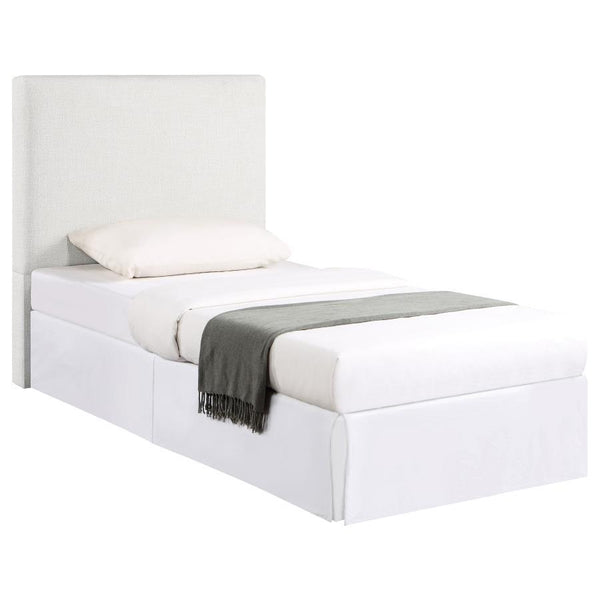 Pirro - Upholstered Twin Panel Headboard - Sand