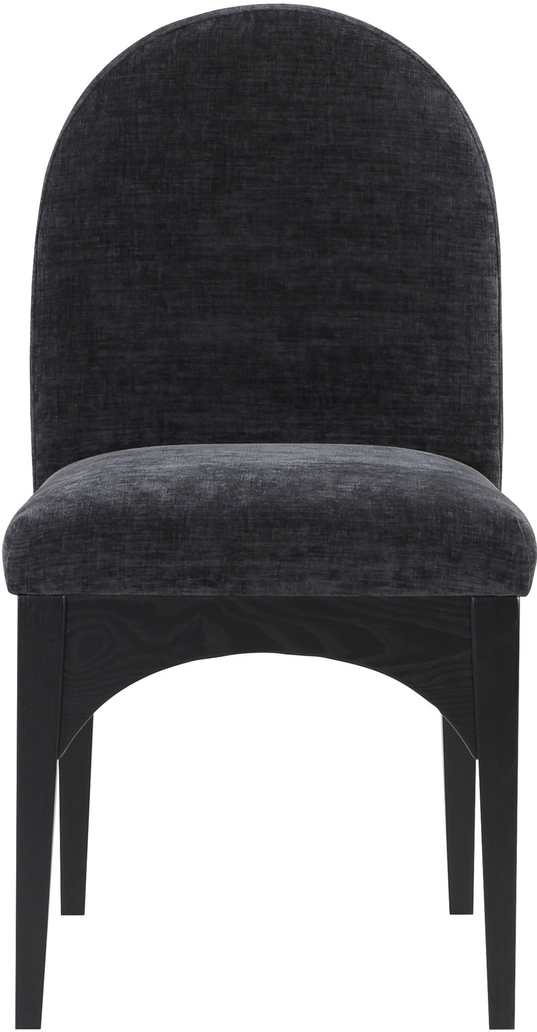 Waldorf - Chenille Dining Side Chair With Black Legs - Urban Living Furniture (Los Angeles, CA)