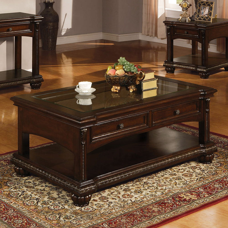 Anondale - Coffee Table - Cherry - Urban Living Furniture (Los Angeles, CA)