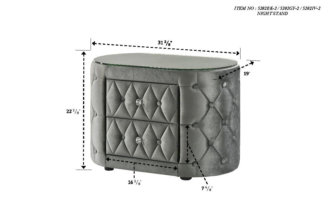 Voltare - Nightstand - Urban Living Furniture (Los Angeles, CA)