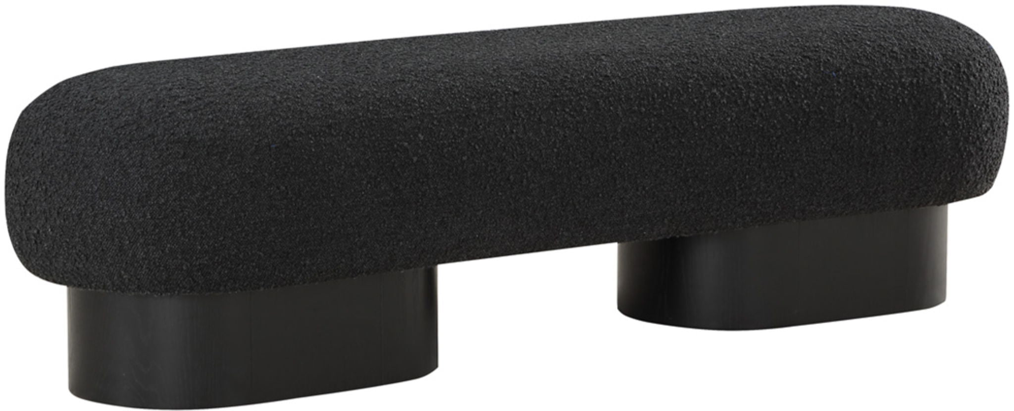 Robertson - Bench With Black Base - Urban Living Furniture (Los Angeles, CA)