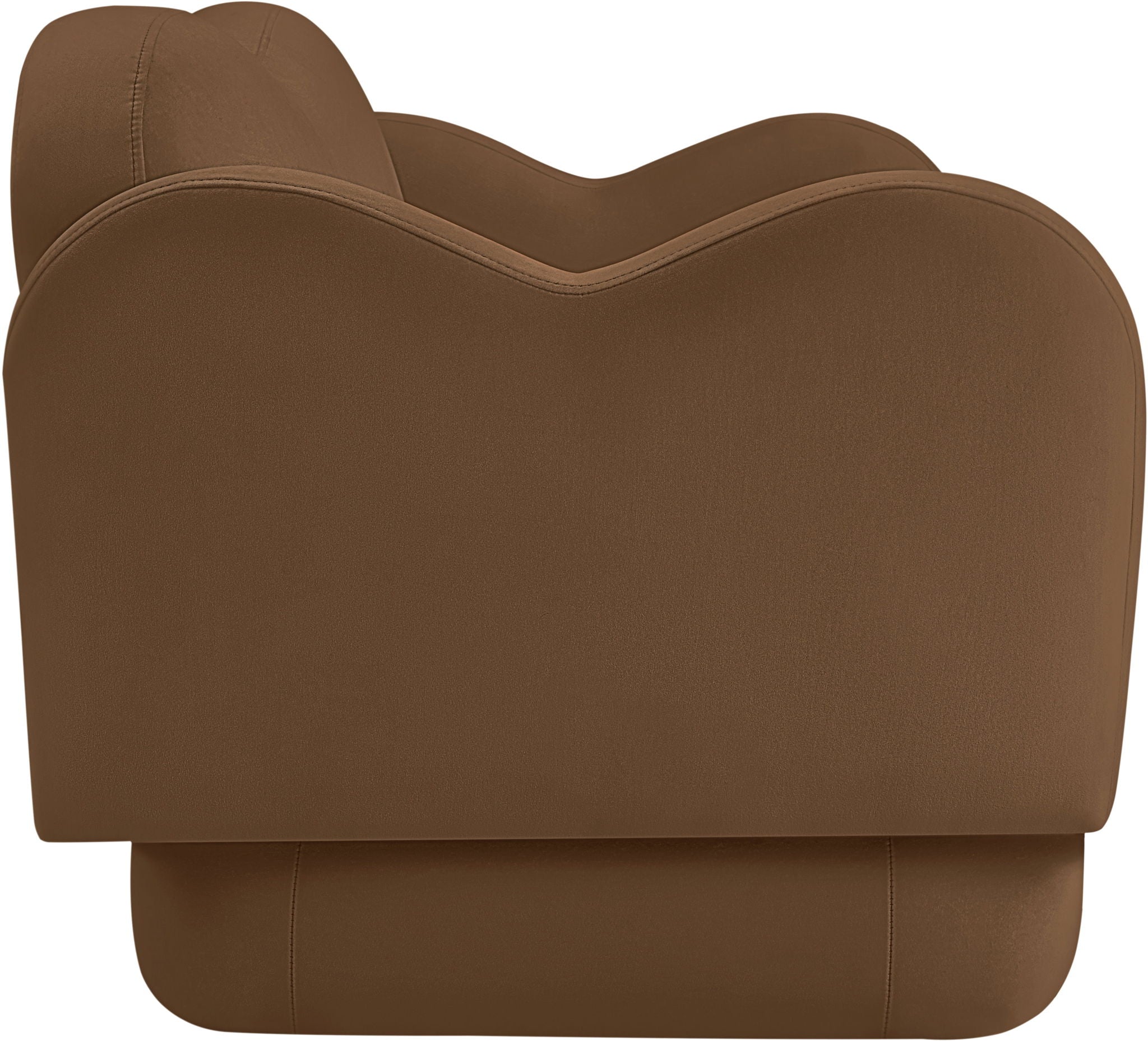 Bloom - Velvet Loveseat - Saddle - Urban Living Furniture (Los Angeles, CA)