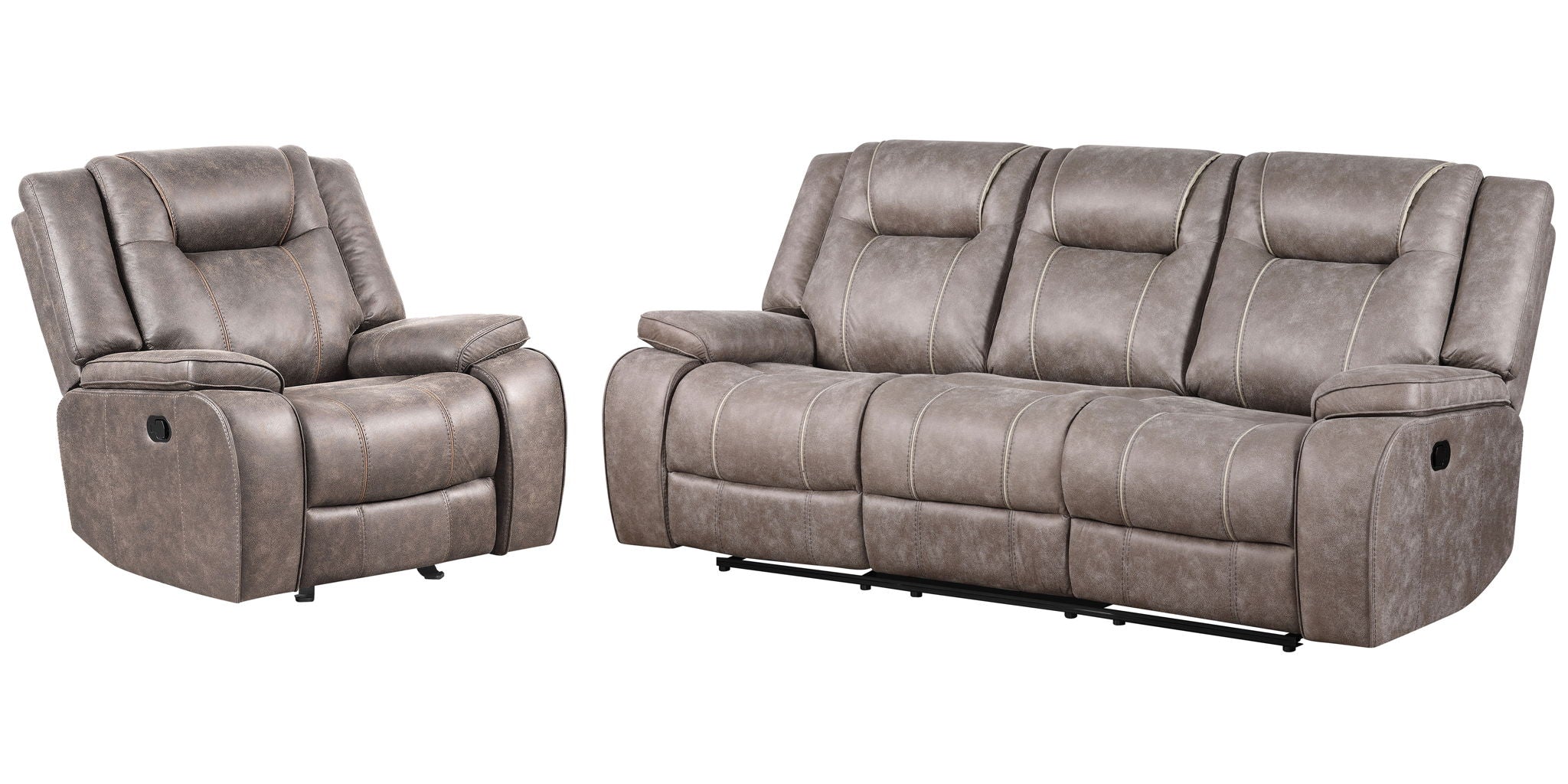 Blake - Manual Reclining Sofa Set - Urban Living Furniture (Los Angeles, CA)