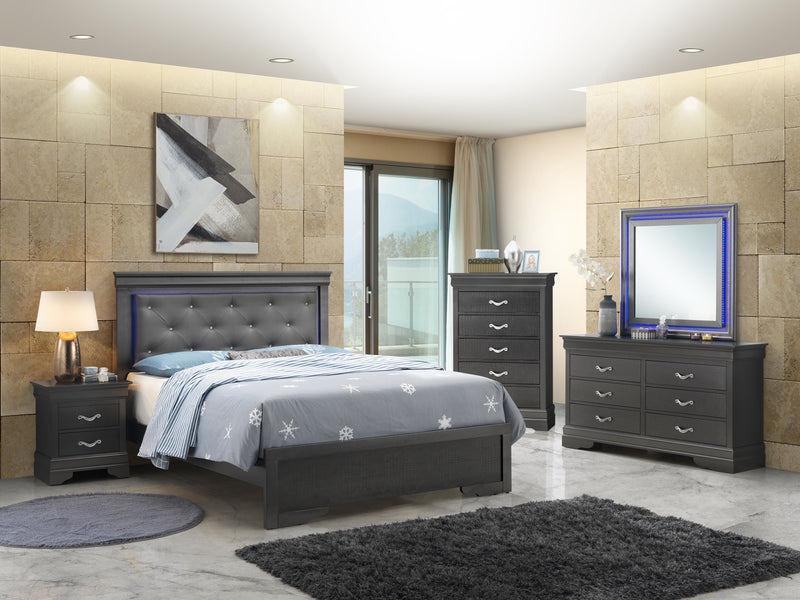 LED Elegant Bed - Urban Living Furniture (Los Angeles, CA)
