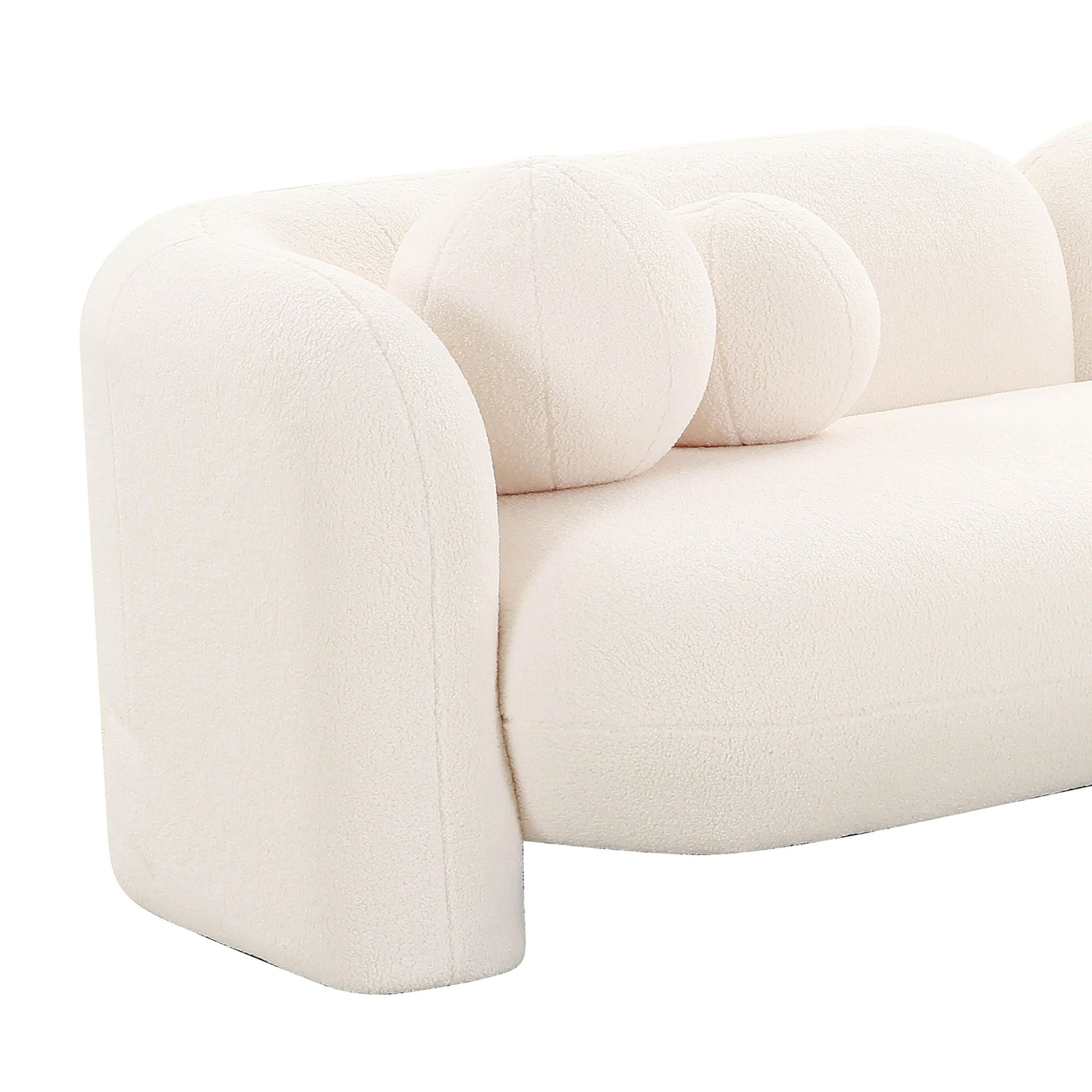 Amelie - Faux Fur Sofa - Urban Living Furniture (Los Angeles, CA)