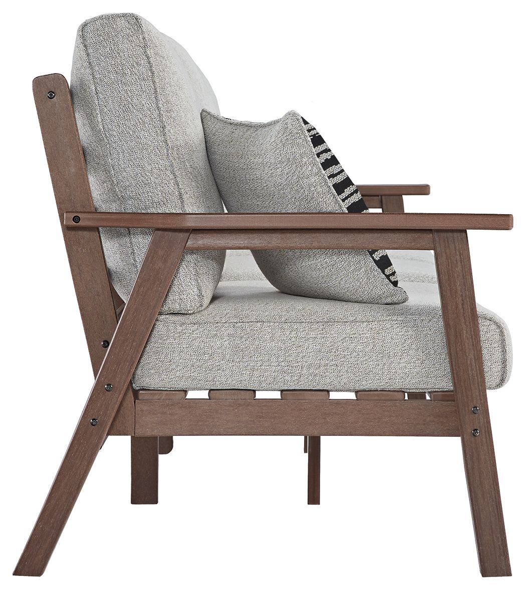 Emmeline - Brown / Beige - Sofa with Cushion - Urban Living Furniture (Los Angeles, CA)
