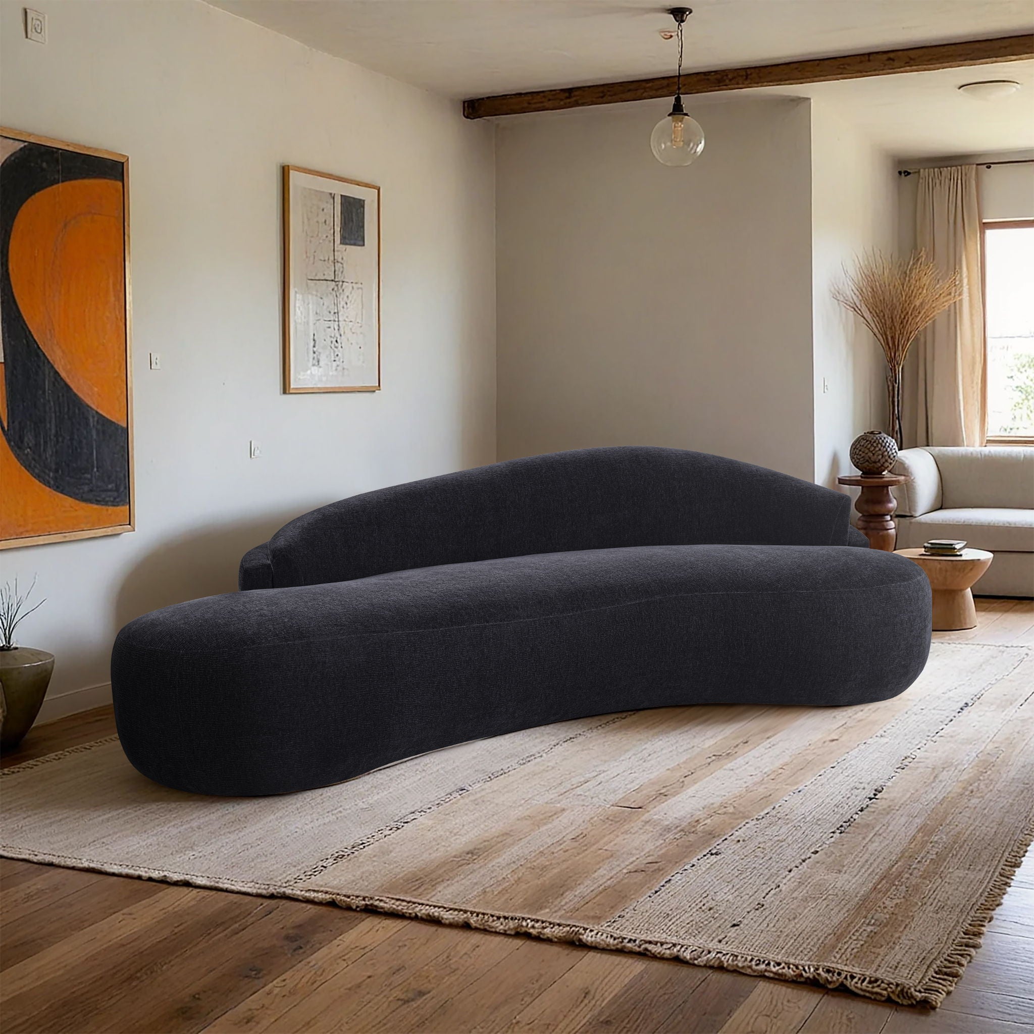 Caspian - Chenille Fabric Upholstered Sofa - Urban Living Furniture (Los Angeles, CA)