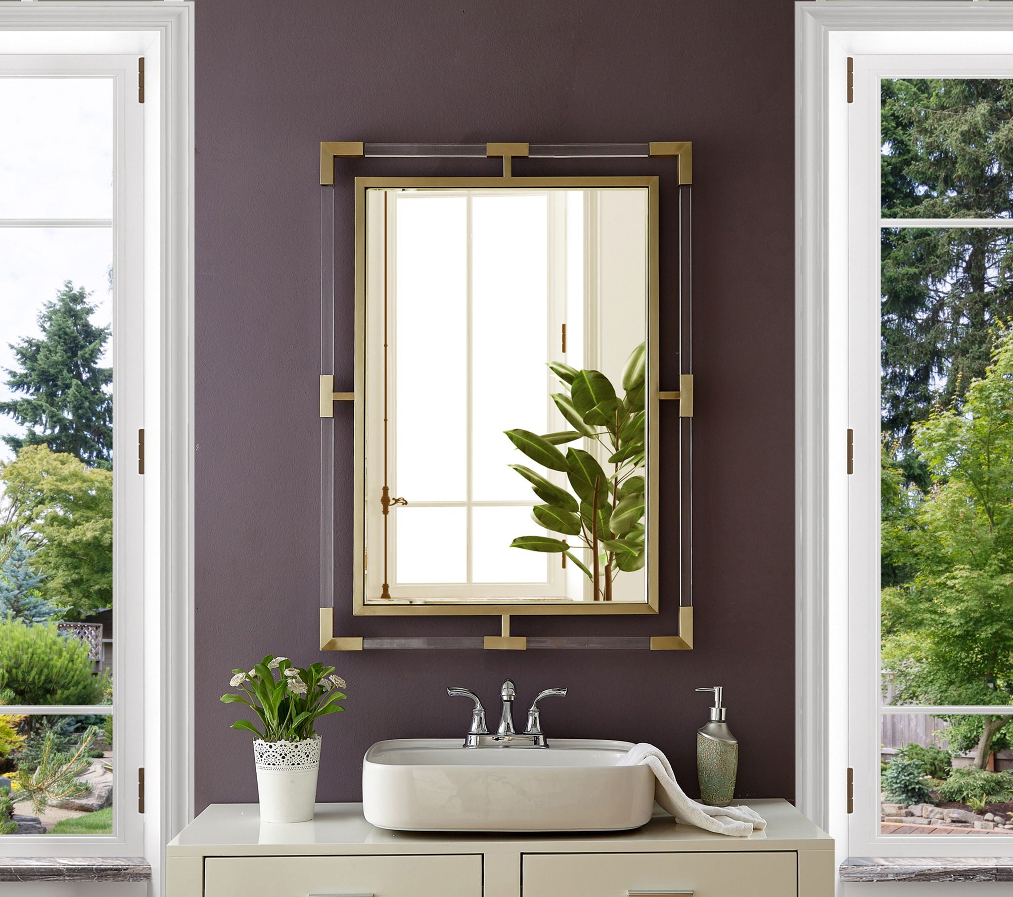 Ghost - Mirror Rectangular - Urban Living Furniture (Los Angeles, CA)