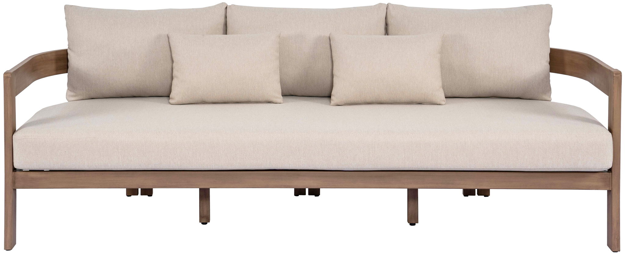 Newport - Water Resistant Fabric 86.75" Upholstered Outdoor Patio Sofa - Urban Living Furniture (Los Angeles, CA)