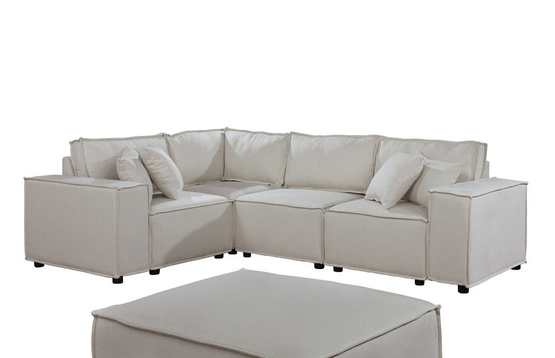 Melrose - Modular Sectional Sofa With Ottoman - Urban Living Furniture (Los Angeles, CA)