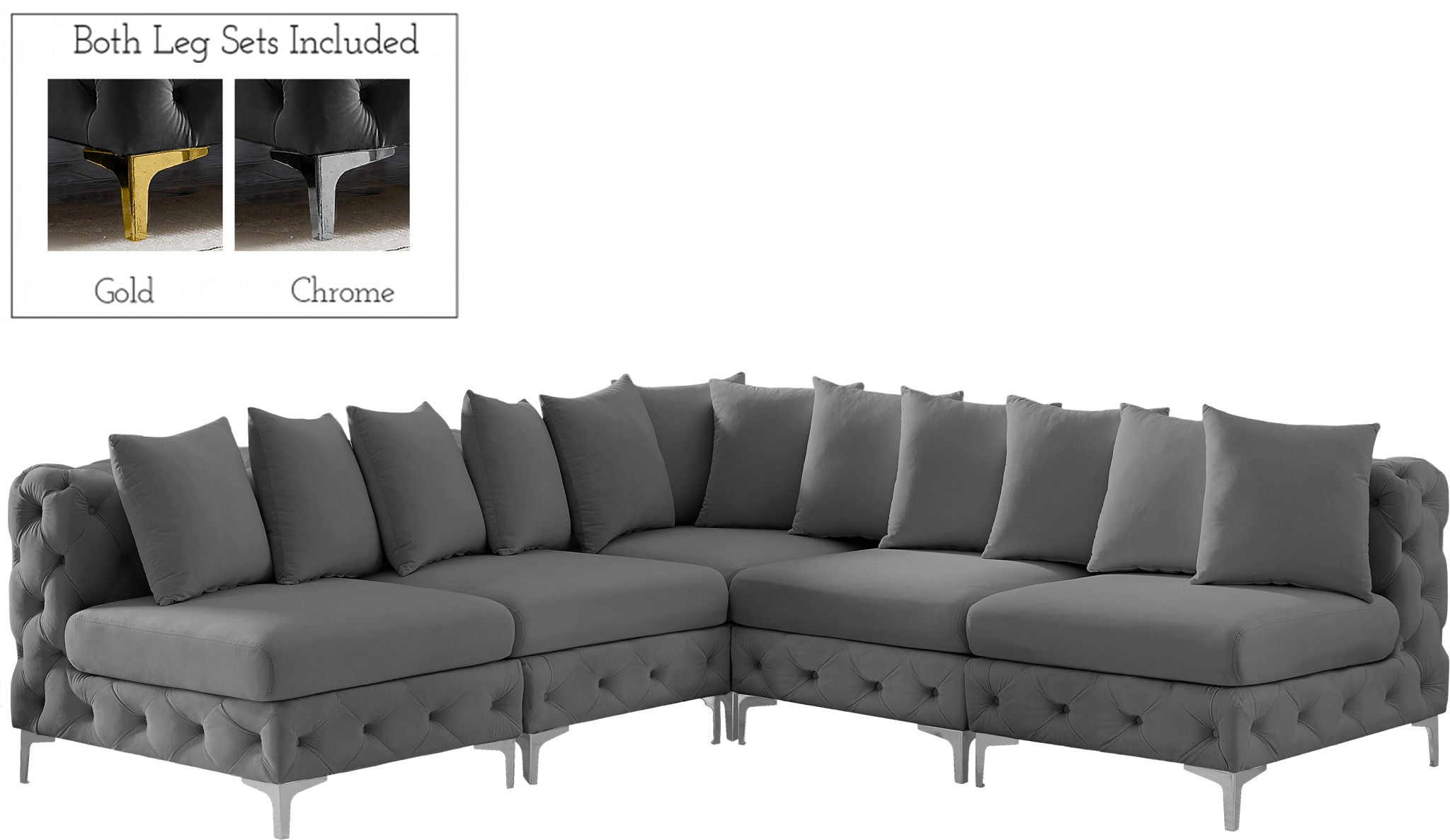 Tremblay - 5 Piece Modular Sectional - Urban Living Furniture (Los Angeles, CA)
