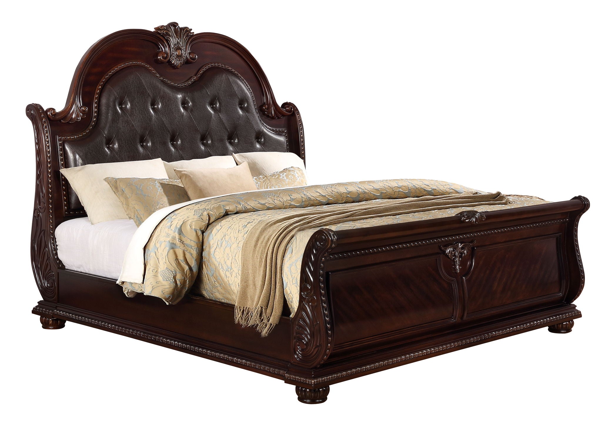 Stanley - Bedroom Set - Oak - Urban Living Furniture (Los Angeles, CA)