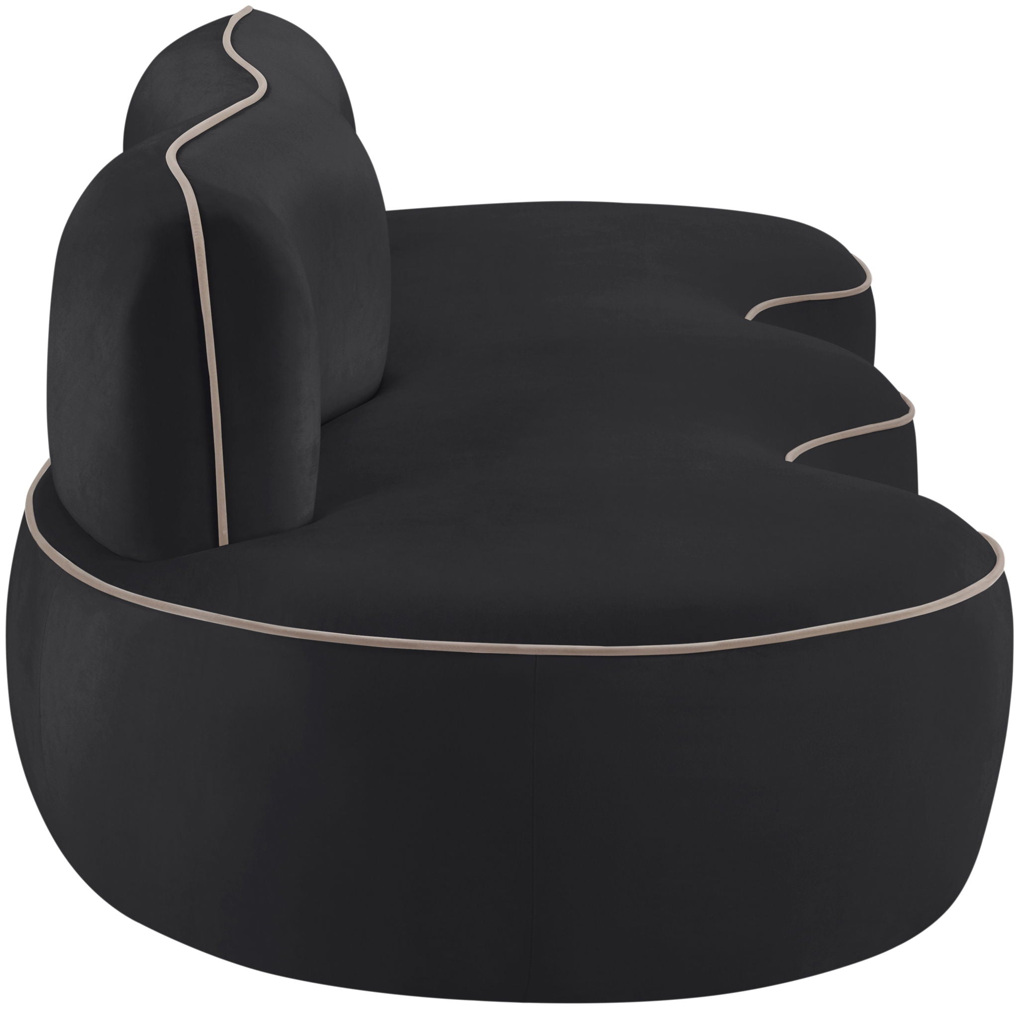 Swerve - Velvet 101" Upholstered Sofa - Urban Living Furniture (Los Angeles, CA)