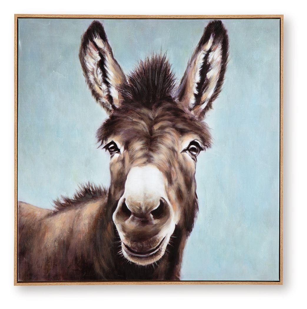 Landerton - Brown / Blue / White - Wall Art - Urban Living Furniture (Los Angeles, CA)