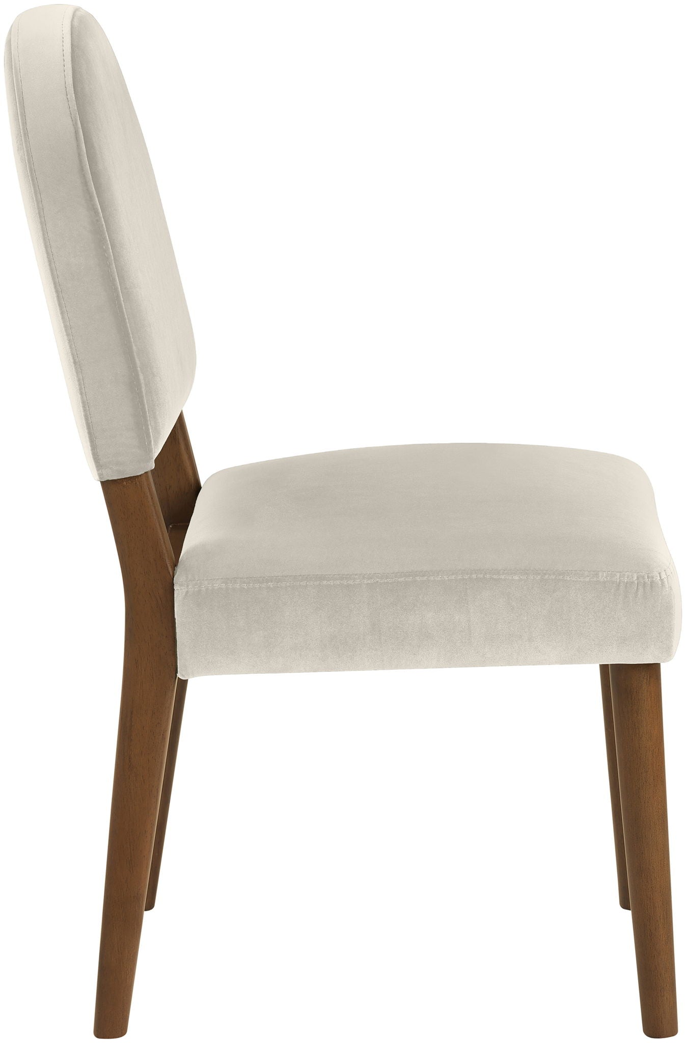 Varinelle - Velvet Dining Chair (Set of 2) - Walnut Frame - Urban Living Furniture (Los Angeles, CA)