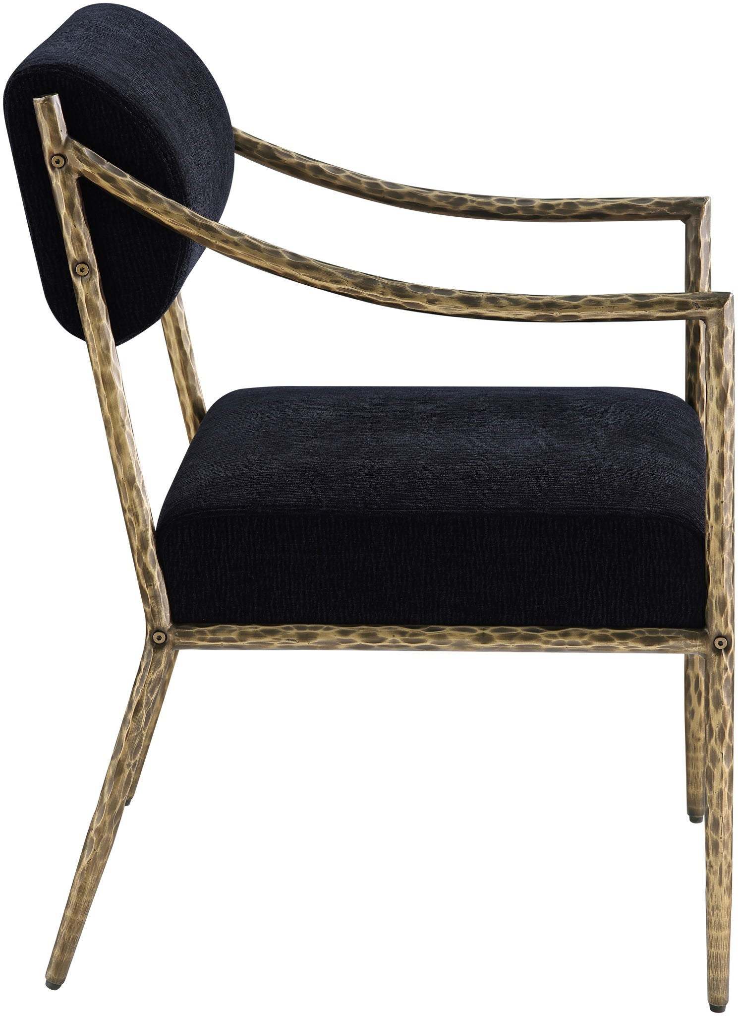 Bastille - Upholstered Dining Arm Chair (Set of 2) - Brass Frame - Urban Living Furniture (Los Angeles, CA)