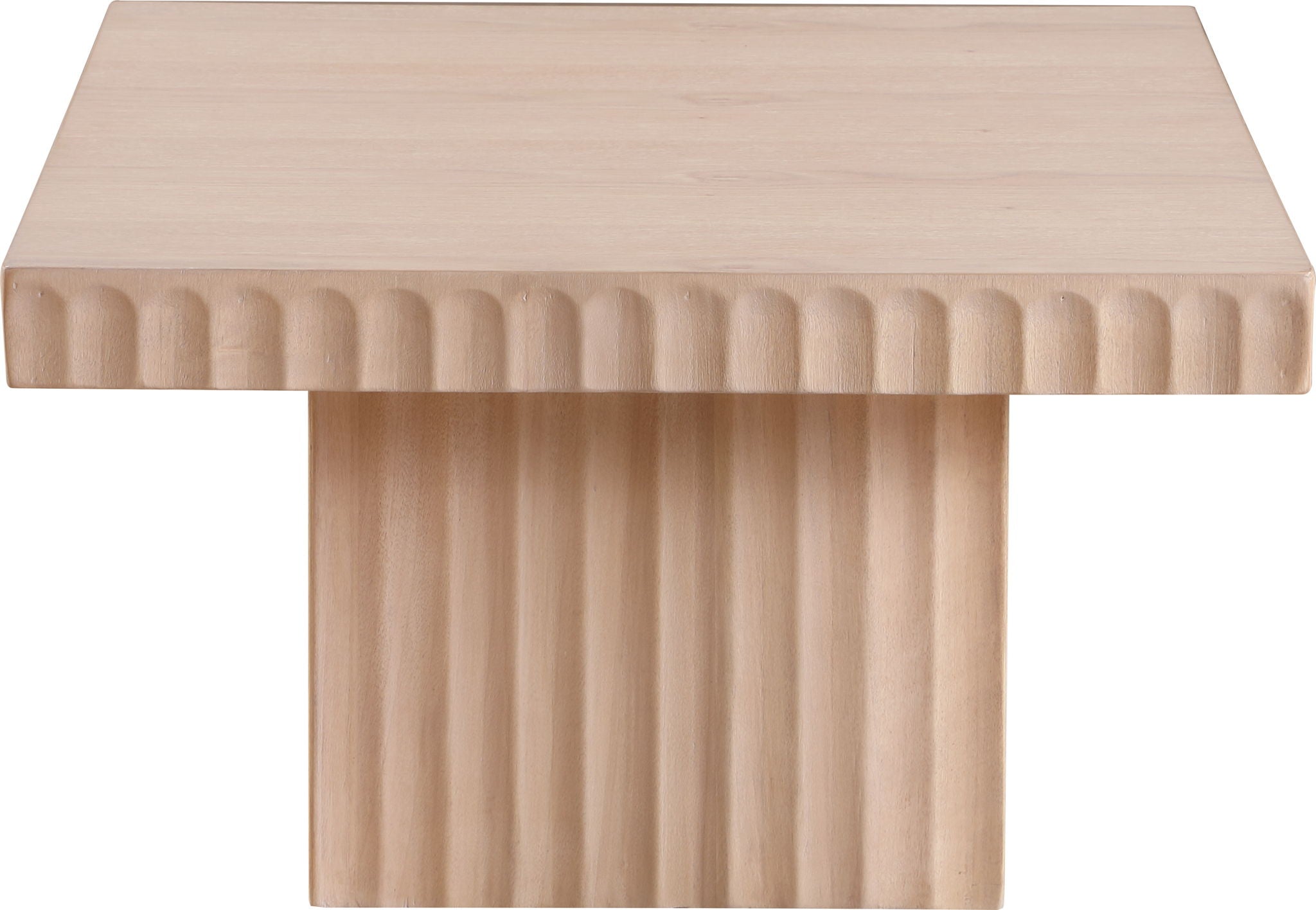 Spencer - 12" Oak Veneer Coffee Table - Urban Living Furniture (Los Angeles, CA)