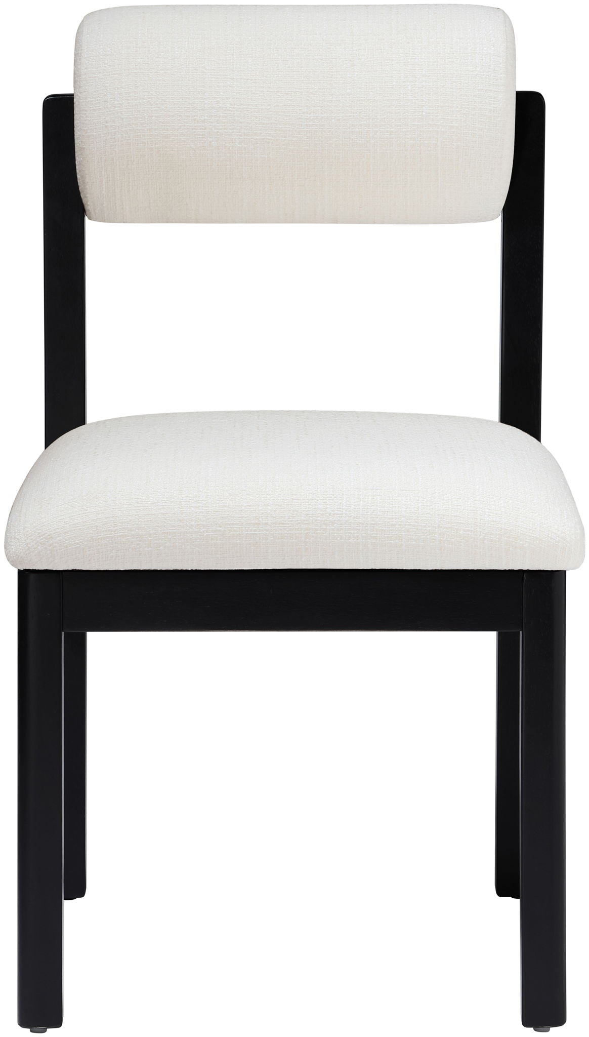 Roundhill - Fabric Dining Chair (Set of 2) - Black Frame - Urban Living Furniture (Los Angeles, CA)