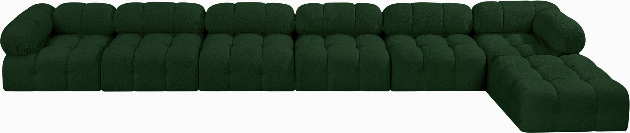 Ames - 7 Piece Boucle Fabric Modular L-Shaped Sectional - Urban Living Furniture (Los Angeles, CA)