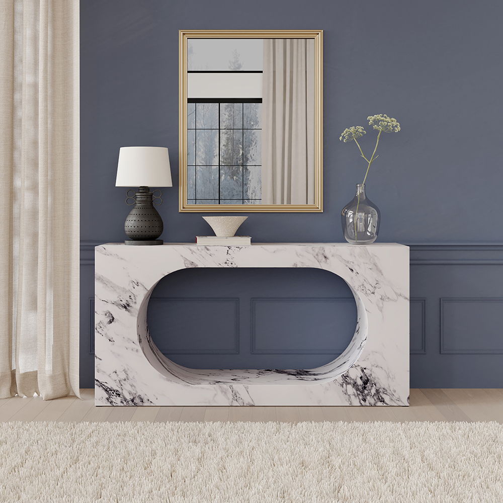 Fritzy - Console Table - White - Urban Living Furniture (Los Angeles, CA)