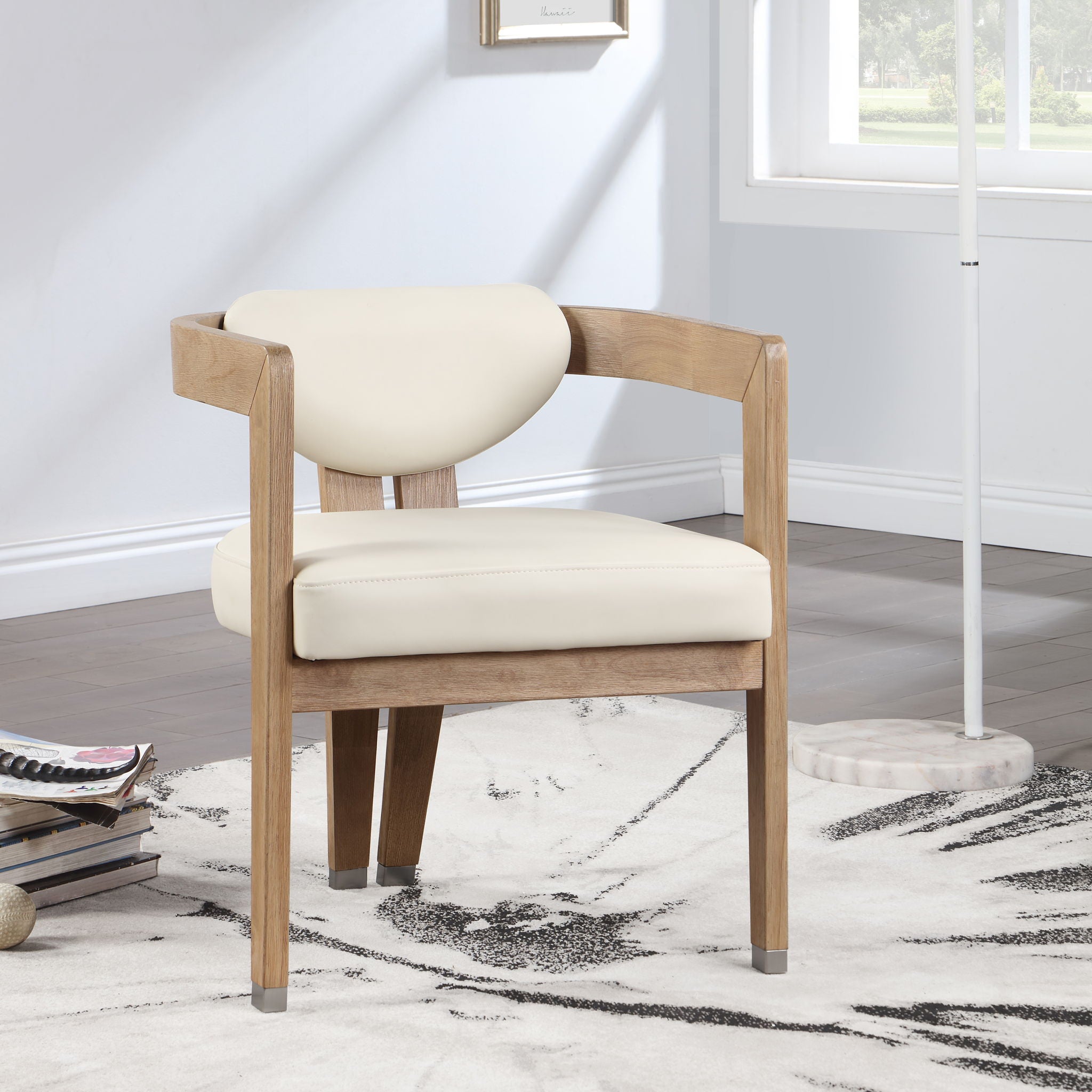 Carlyle - Dining Chair With Natural Frame - Urban Living Furniture (Los Angeles, CA)
