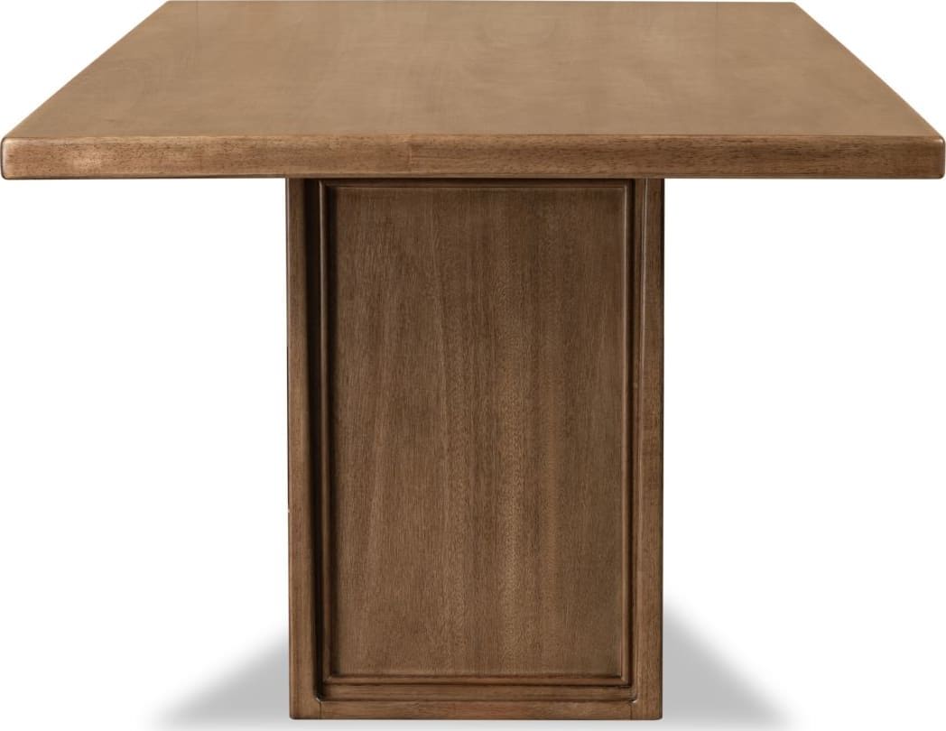 Carlisle - Fixed Dining Table - Tofffee Crunch