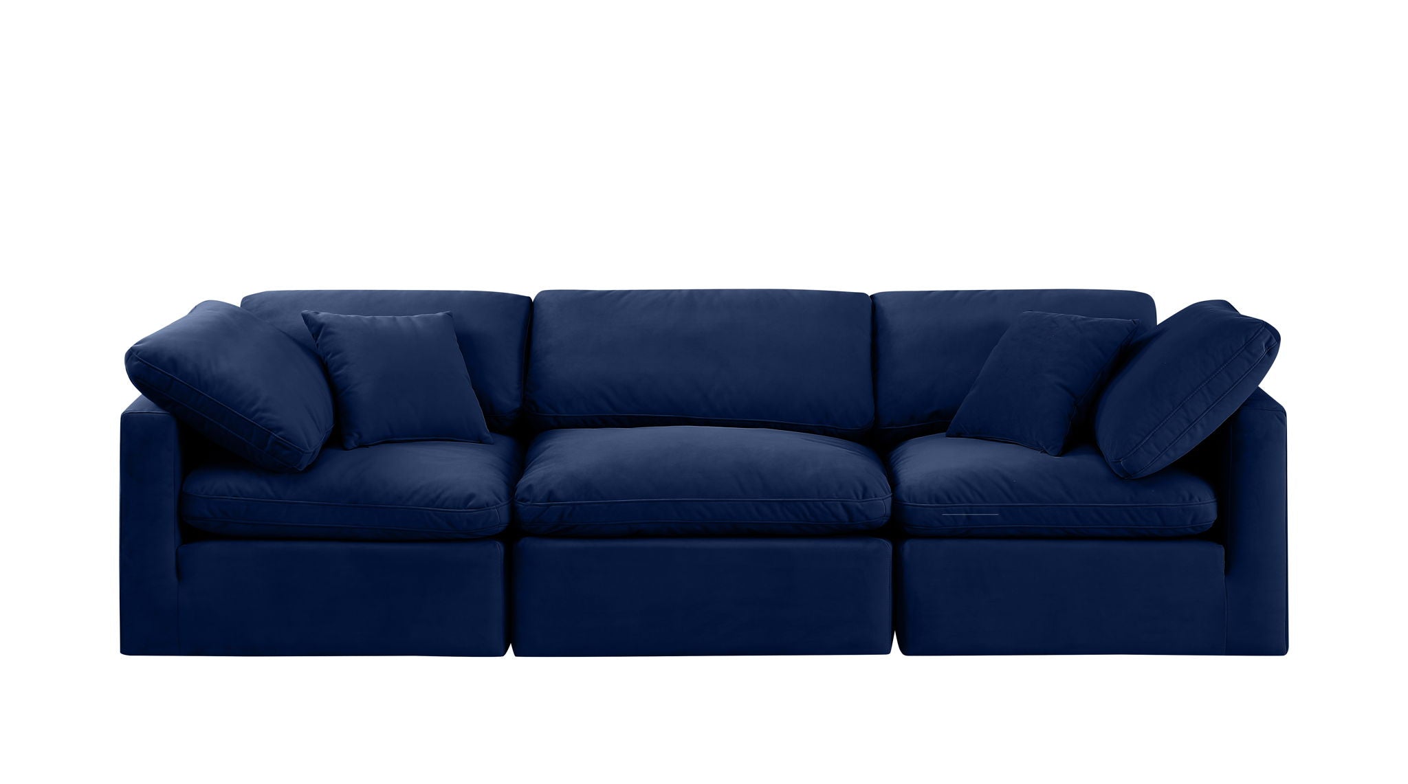 Indulge - Velvet 3 Seat Modular Sofa - Urban Living Furniture (Los Angeles, CA)