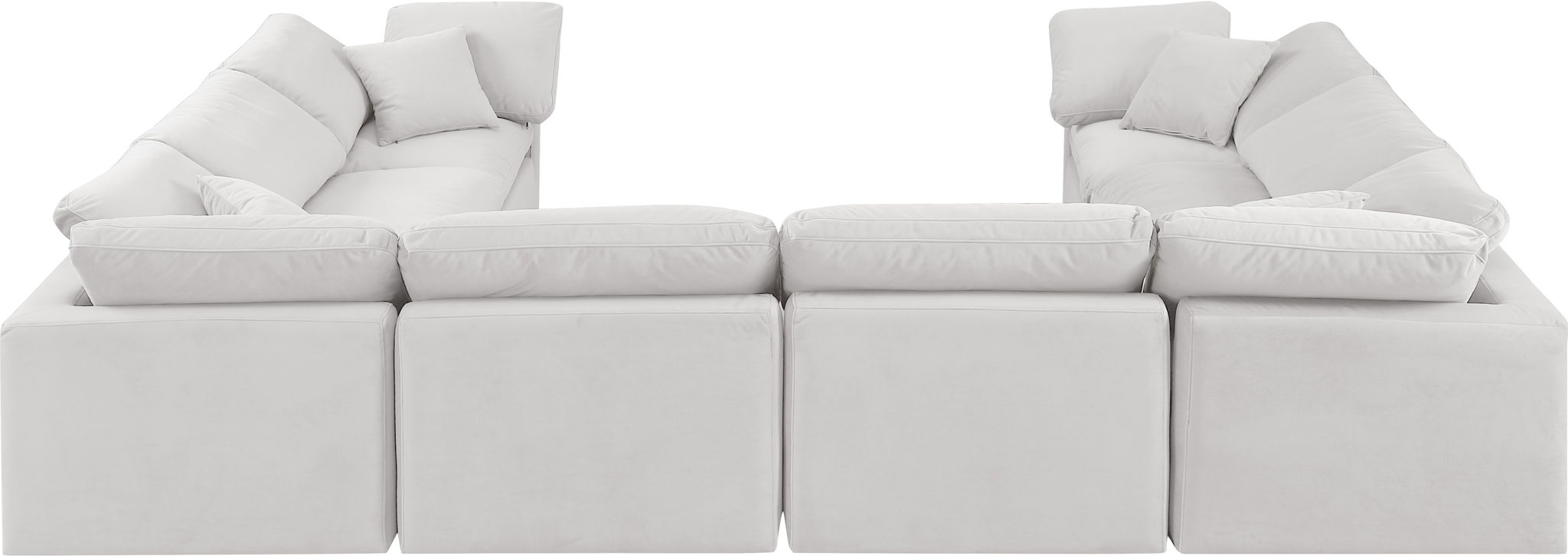 Indulge - Velvet 8 Piece Modular Sectional - Urban Living Furniture (Los Angeles, CA)