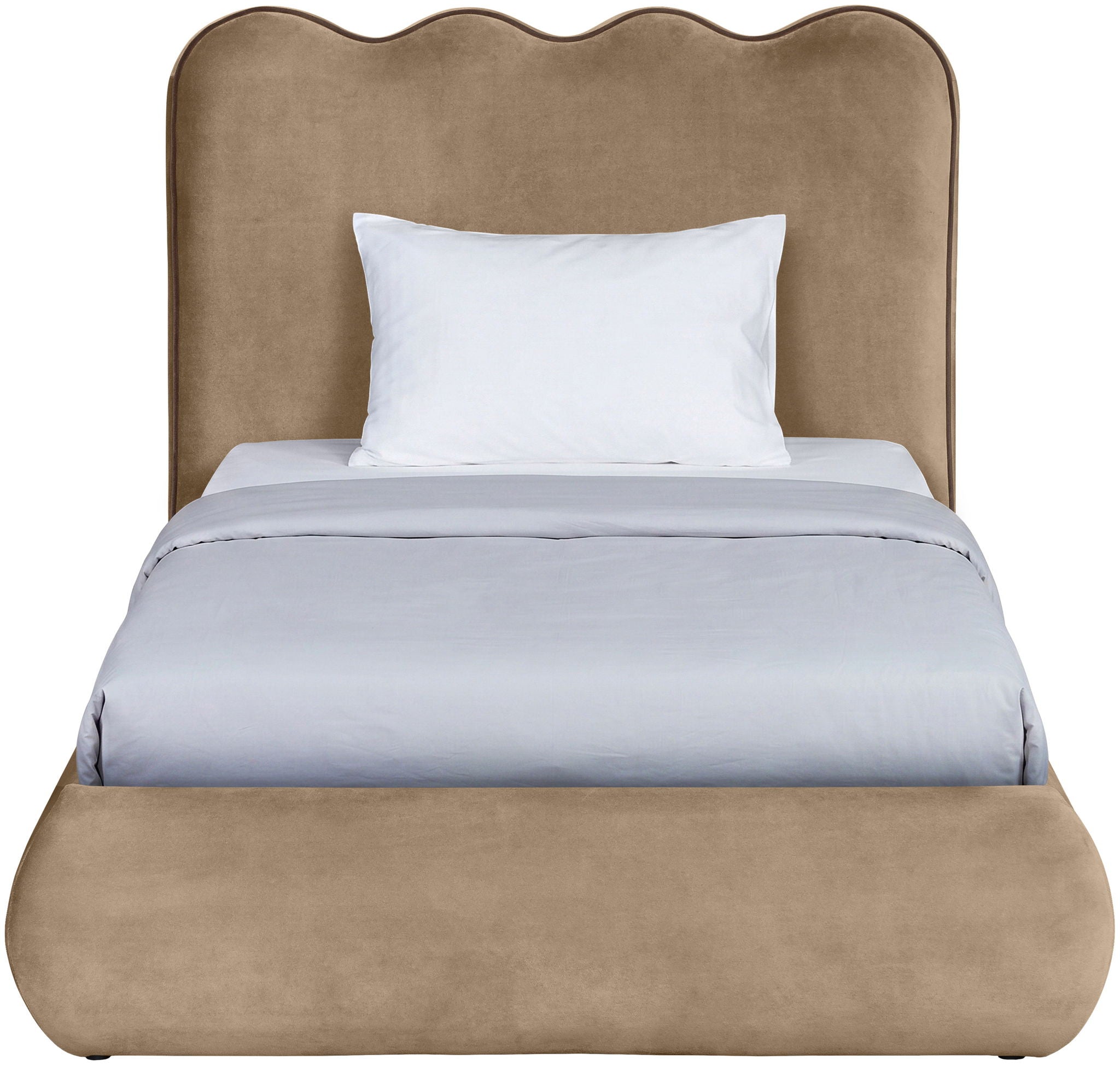 Tempo - Velvet Upholstered Bed - Urban Living Furniture (Los Angeles, CA)