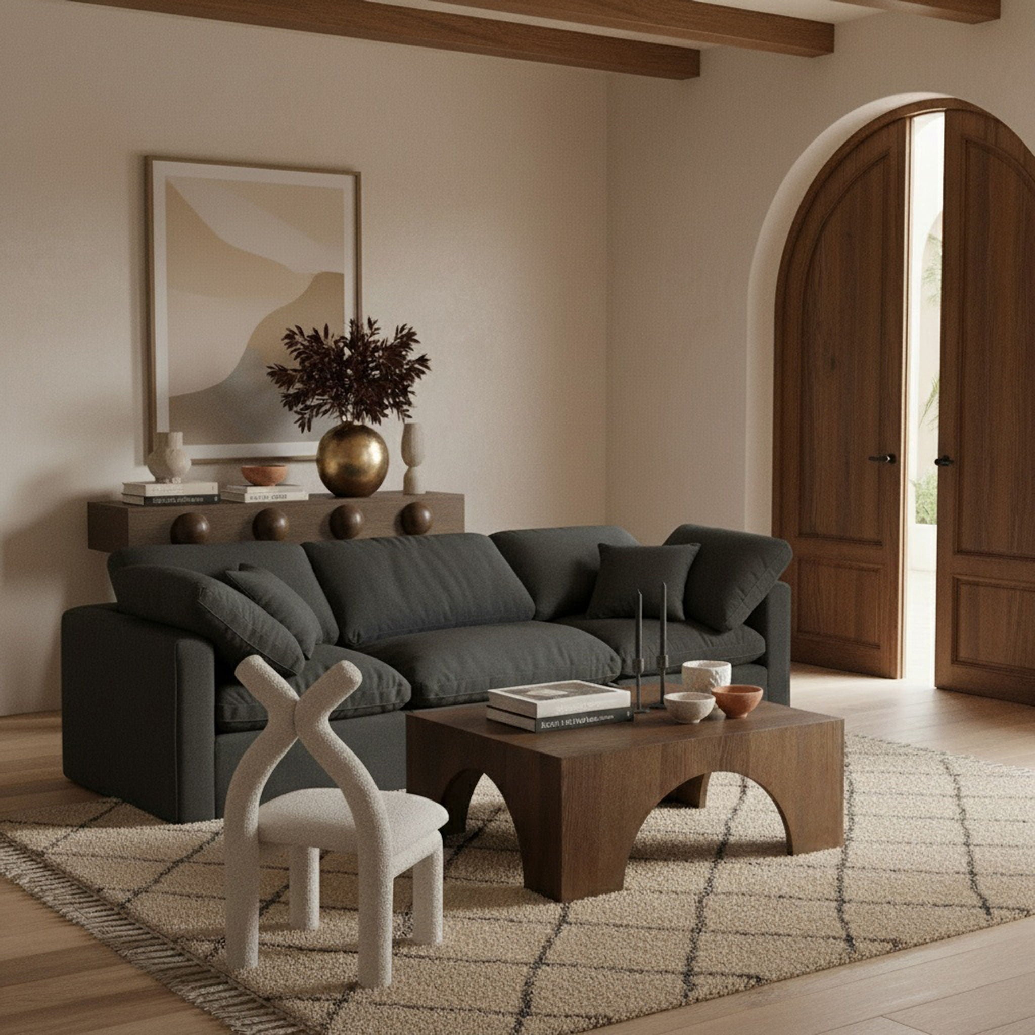 Indulge - Linen 3 Seat Modular Sofa - Urban Living Furniture (Los Angeles, CA)