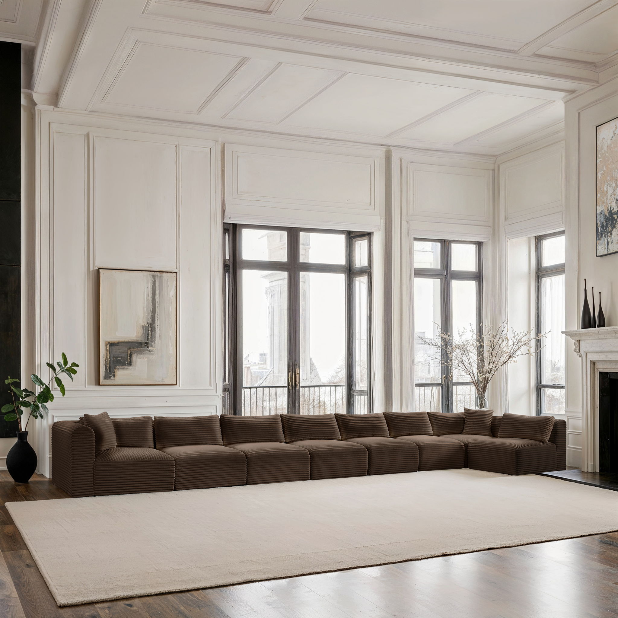 Shaggy - 8 Piece Modular Sectional - Urban Living Furniture (Los Angeles, CA)