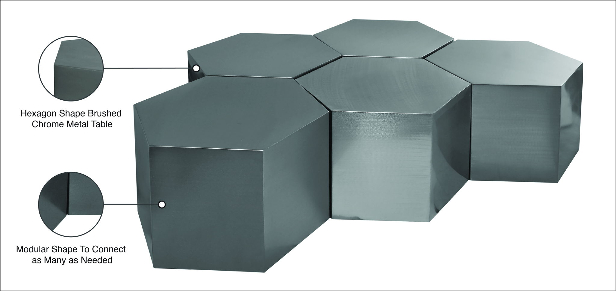 Hexagon - Coffee Table - Urban Living Furniture (Los Angeles, CA)