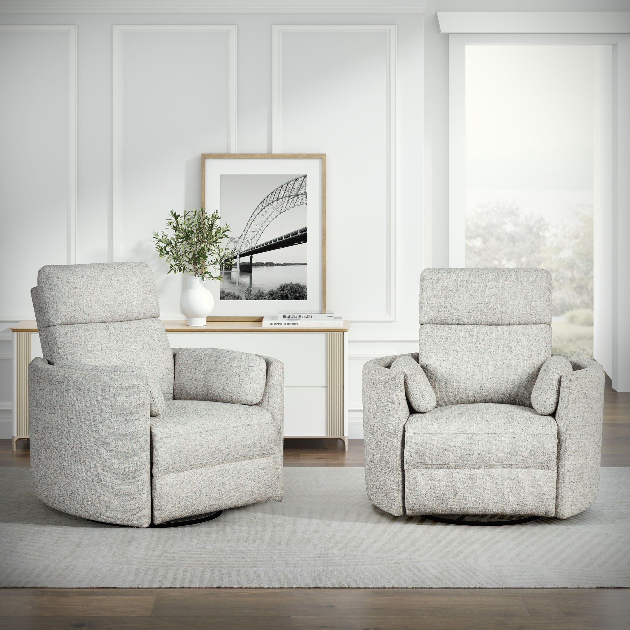 Radius - Power Swivel Glider Recliner (Set of 2) - Urban Living Furniture (Los Angeles, CA)