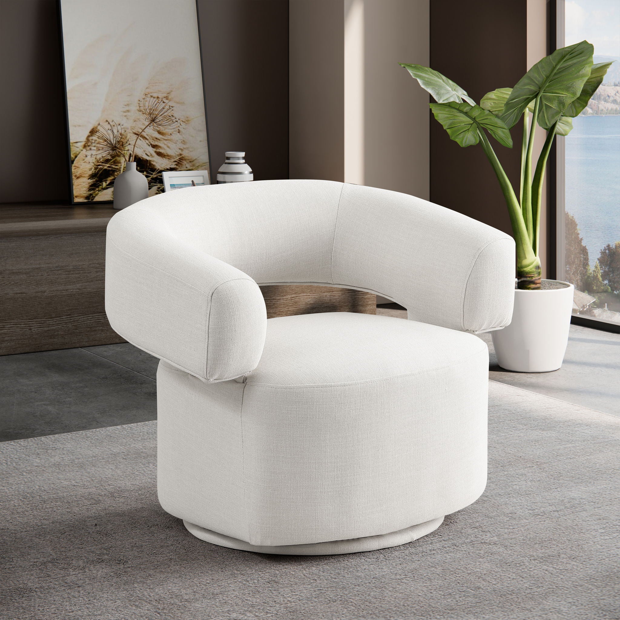 Niya - Swivel Accent Chair - Urban Living Furniture (Los Angeles, CA)