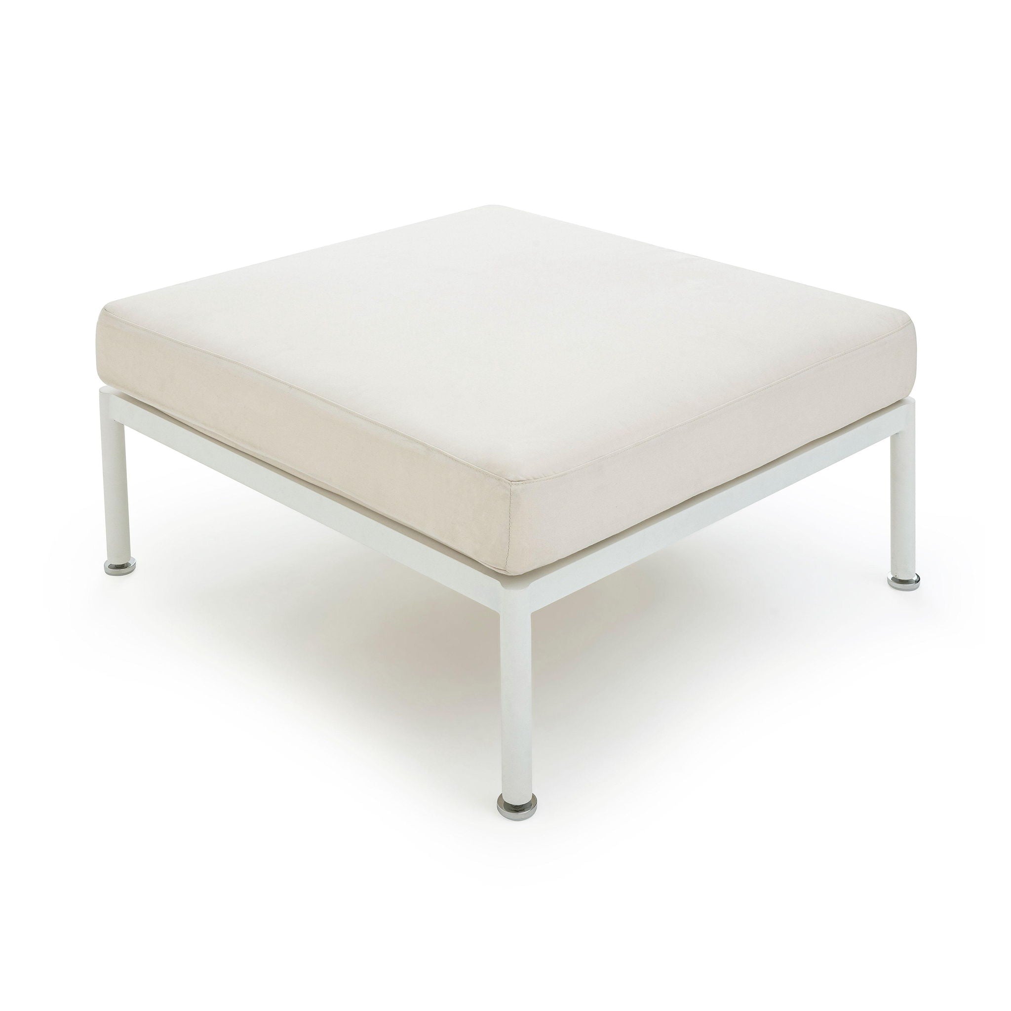 Dunes - Outdoor Ottoman - Cream - Urban Living Furniture (Los Angeles, CA)