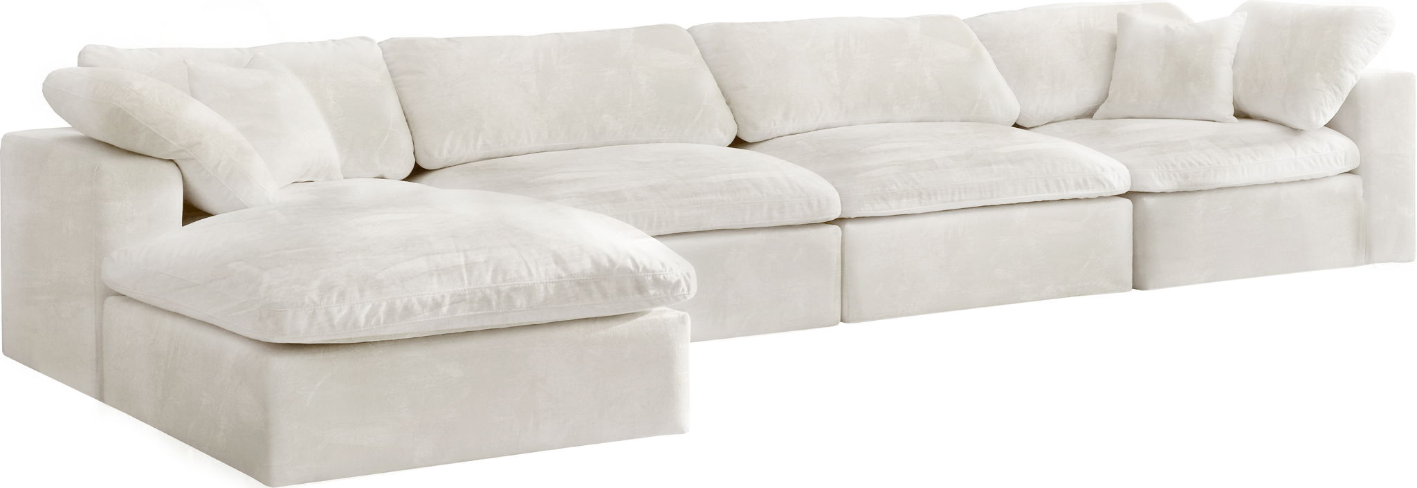 Cozy - 5 Piece Modular Sectional With Chaise - Urban Living Furniture (Los Angeles, CA)