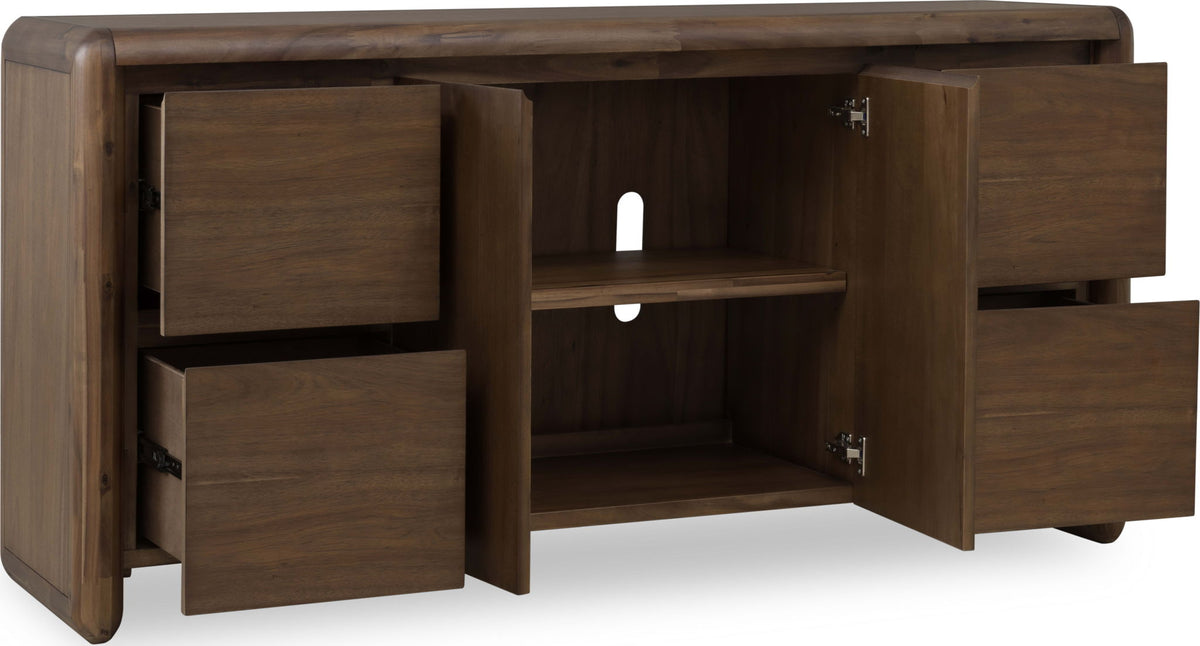 Xolani - Two Door Four Drawer Acacia Wood Sideboard - Impala