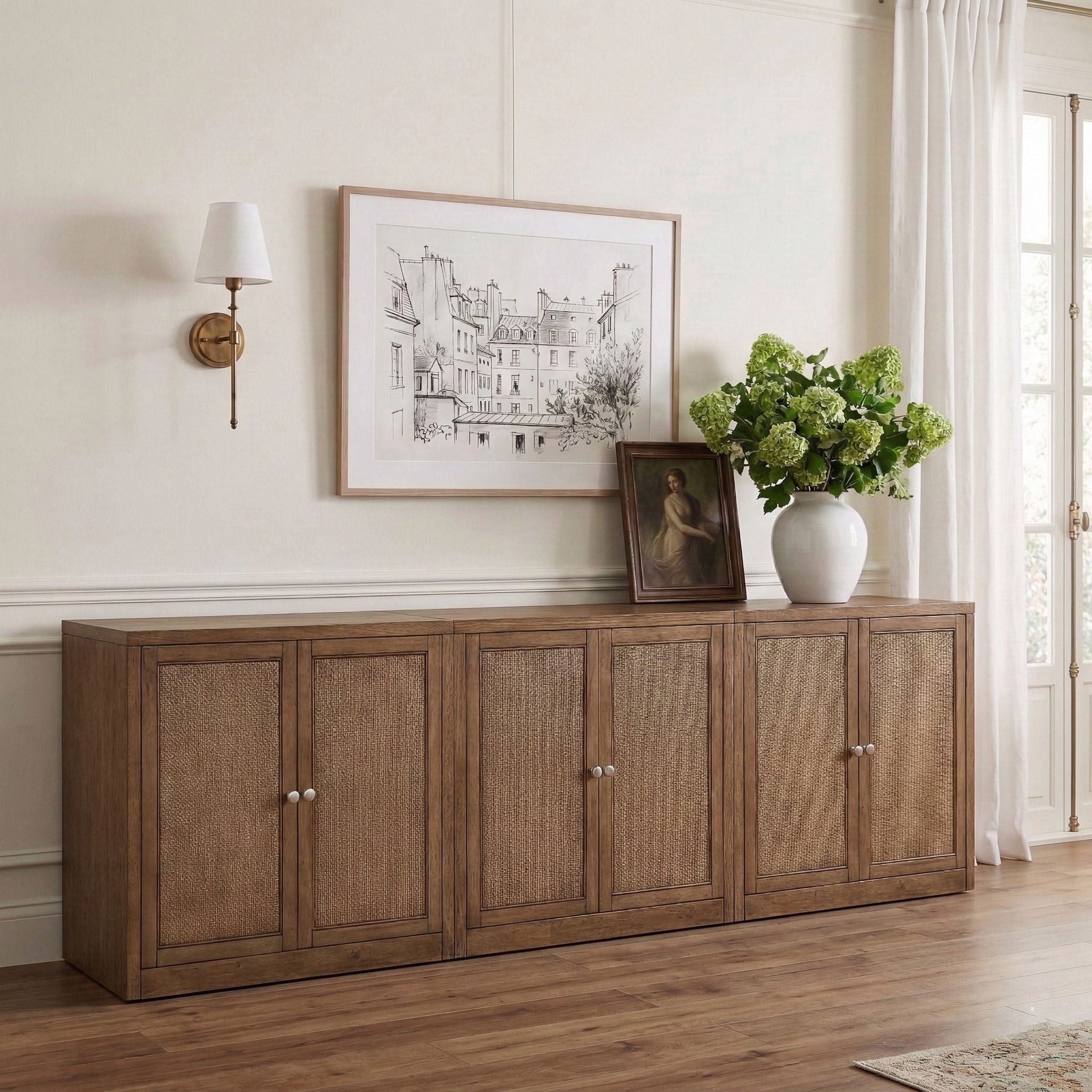 Vero - Solid Wood And Oak Venee Sideboard/Buffet - Urban Living Furniture (Los Angeles, CA)