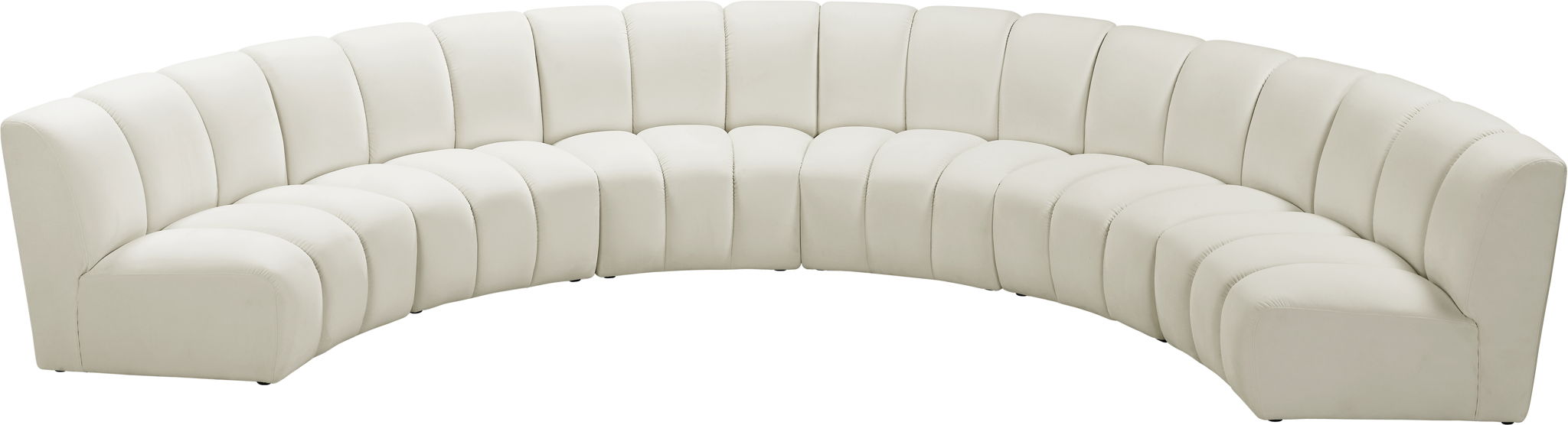 Infinity - 6 Piece Velvet Modular Sectional - Urban Living Furniture (Los Angeles, CA)