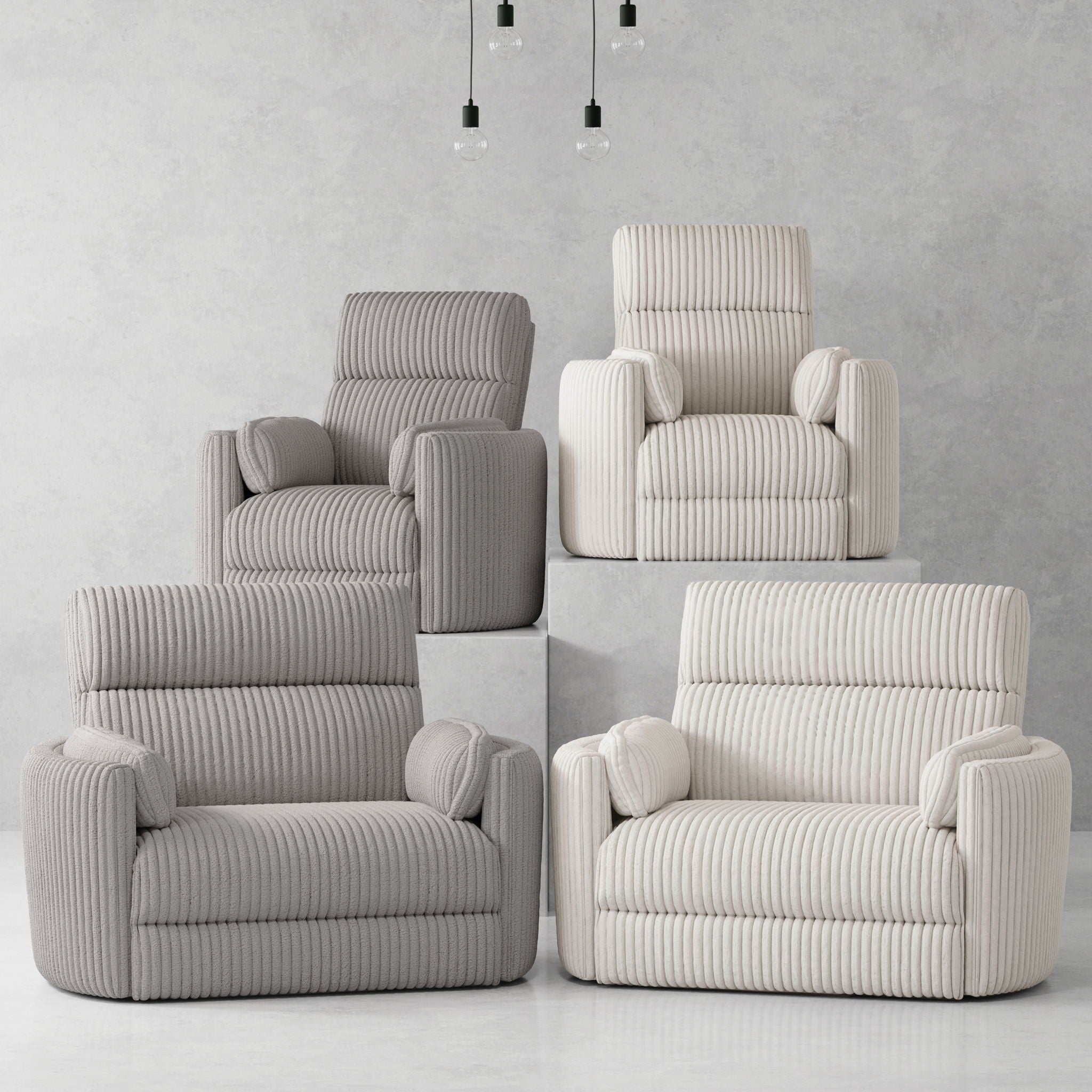 Radius Xl - Extra Wide Power Glider Recliner - Urban Living Furniture (Los Angeles, CA)