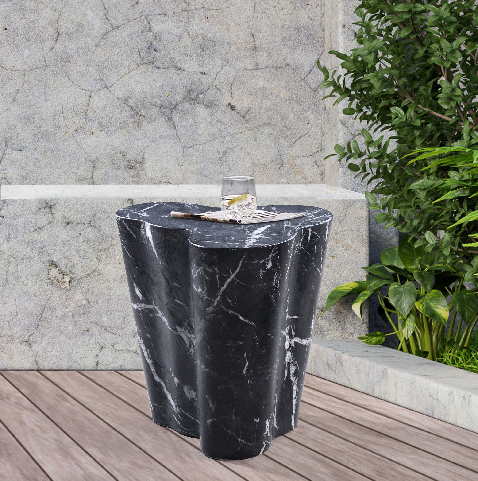 Monza - Concrete End Table - Urban Living Furniture (Los Angeles, CA)