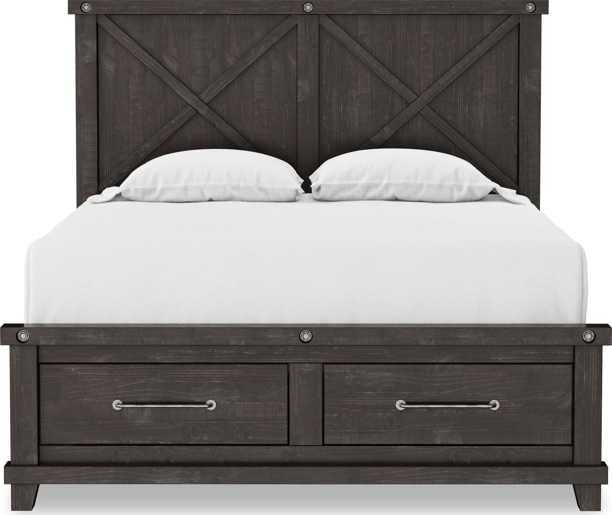 Yosemite - Solid Wood Footboard Storage Bed