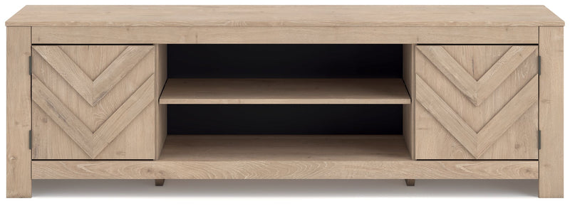Cayboni - LG TV Stand With Fireplace Option