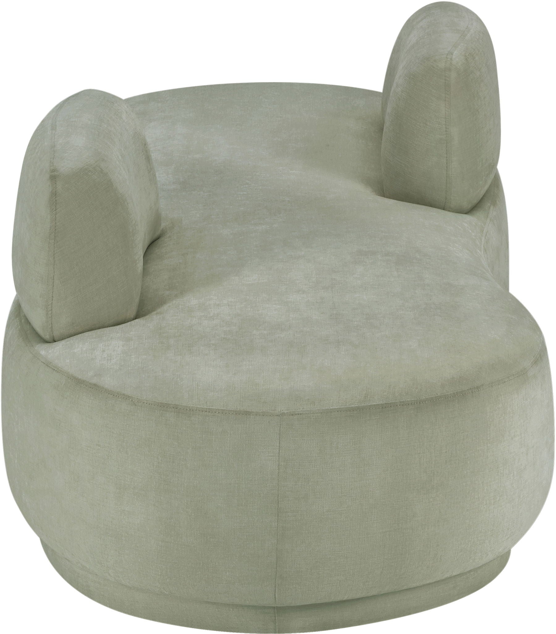 Argyle - Chenille Fabric Chaise / Loveseat