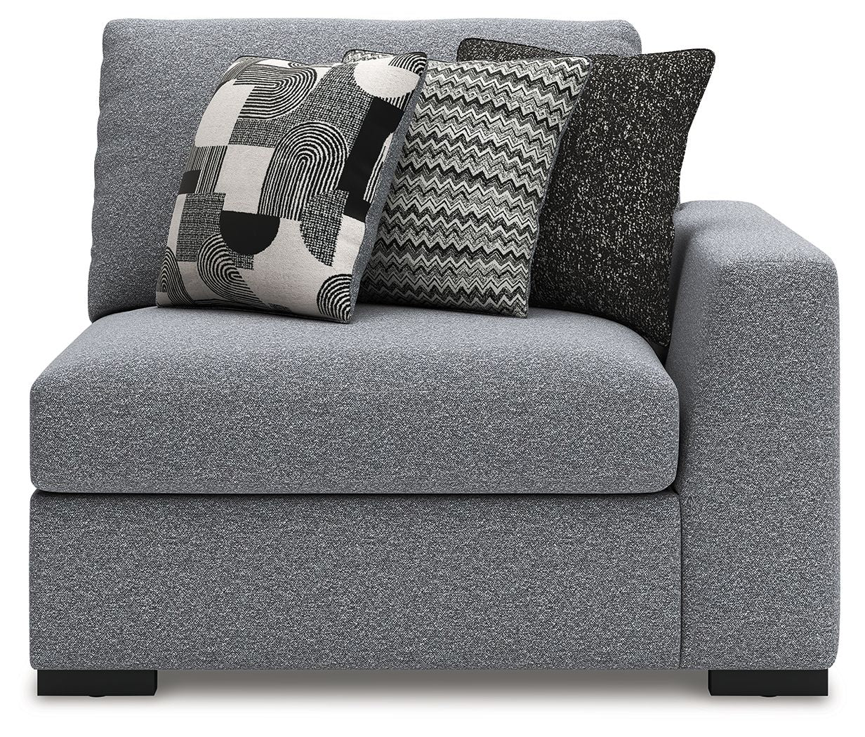 Bealton - Salt And Pepper - RAF Corner Chair - Urban Living Furniture (Los Angeles, CA)